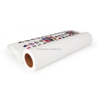 Papier de sublimation par transfert thermique en rouleaux de 1,80 x 2500 mètres, 31 g/m², rouleau jumbo, fabriqué en usine