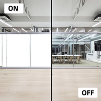 Película Inteligente PDLC para Ventanas, Película Inteligente PDLC para Edificios, Vidrio Inteligente Conmutable PDLC, Película de Vidrio Inteligente PDLC con Control Remoto