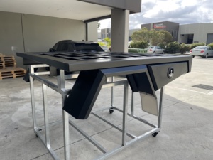 <span class=keywords><strong>Plateau</strong></span> UTE en aluminium noir avec boîte à outils et garde-boue pour camionnette Ford Ranger/Toyota Hilux/ <span class=keywords><strong>Isuzu</strong></span> D-Max - Product Image 6