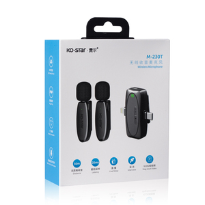 <strong>Bluetooth</strong> <strong>Wireless</strong> Lavalier <strong>Microphone</strong> Portable for Phone Interview Recording Live Broadcast Gaming - Product Image 3