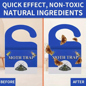 Pièges à mites pour la protection des vêtements, formule aux phéromones naturelles, inodores, sans danger pour les vêtements en <span class=keywords><strong>laine</strong></span> et en soie - Product Image 5