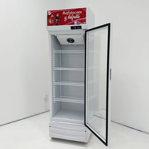 Réfrigérateur de haute qualité pour boissons, vitrine réfrigérée, refroidisseur, équipement de réfrigération à une porte vitrée - Product Image 4