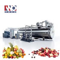 INNOTECH Grote Capaciteit 380V 4000KG Vacuüm Lyofilisator voor het conserveren van verse bloemen en geurige kruiden