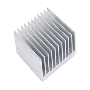 40x40 42x42 43x43 12mm 20mm 24mm dissipateur thermique grand profilé d'extrusion en aluminium pour radiateur