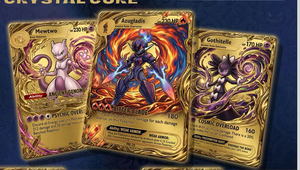 Colección de Tarjetas Coleccionables Pokémon Doradas, Estuches de Exhibición, Personajes de <span class=keywords><strong>Anime</strong></span>, Juego de Mesa, Impresión a Todo Color - Product Image 5