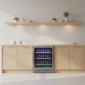 Réfrigérateur à boissons OEM BC50A pour la maison, température contrôlée, affichage automatique, pour bière et boissons - Product Image 1
