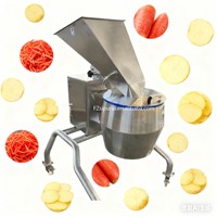 Fruit En Groente Snijmachine Fabriek Prijs Automatische Fruit Snijmachine Machines Voor Het Snijden Van Aardappelen Chips