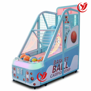 Juego de tiro de baloncesto de Metal que funciona con monedas de Arcade de alta calidad, armario de entretenimiento para niños, pelotas de baloncesto - Product Image 3