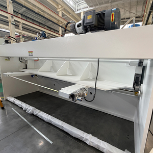 <span class=keywords><strong>Cisaille</strong></span> à guillotine CNC intelligente de 6 mm et 3200 mm avec contrôleur CybTouch 6 et support <span class=keywords><strong>pneumatique</strong></span> pour <span class=keywords><strong>acier</strong></span> doux - Product Image 6