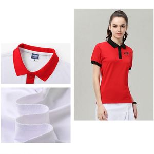 Design Dining Hot Pot Restaurant Waiter Overalls Short Sleeves <b>T</b>-shirt Hotel Frock Apron Button Breathable and Sweat-Absorbent - Product Image 4