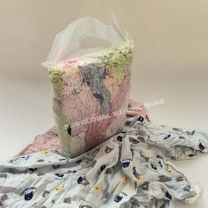 Trapo Industrial Multicolor 1 Kilo, Trapos de Algodón de Colores Claros Mezclados para Limpieza Industrial - Product Image 1