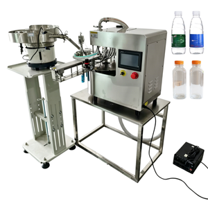 Petite machine automatique de remplissage et de bouchage de gelée et d'<span class=keywords><strong>eau</strong></span> pour bureau, machine de remplissage de bouteilles <span class=keywords><strong>en</strong></span> verre pour boissons, remplisseuse et scelleuse - Product Image 3