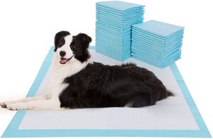 Tapis d'apprentissage de la propreté pour chiots, rectangulaires, de taille standard, absorbants, à surface sèche, de haute qualité, fabriqués en usine - Product Image 2