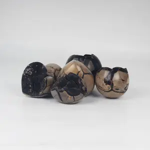 wholesale Natural crystal Septarian Dragon Crystal Egg Stone Turtle Carving Stone Egg for sale