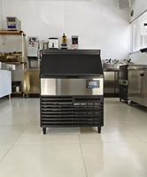Mesin Pembuat Es Otomatis Kapasitas Kecil Fomax 80kg/24jam Bahan Stainless Steel untuk Layanan Katering dengan Kualitas Tinggi