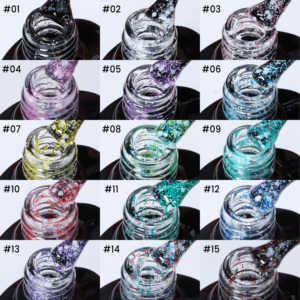 Mẫu miễn phí cung cấp TPO miễn phí Gel Polish UV Gel Polish OEM nhãn hiệu riêng cung cấp 15 màu sắc với chất lượng cao - Product Image 4