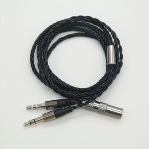 3.5mm Female To Two 3.5mm Male <b>Audio</b> Splitter <b>Cable</b> 1.2M For Mobile Phone Earphone Computer Adapter Black Line Titanium Gray - Product Image 3