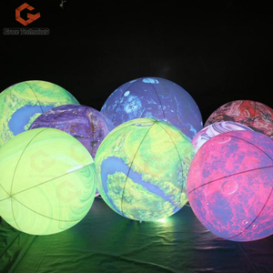 Ballon gonflable personnalisé du système solaire avec éclairage LED, ballon gonflable éducatif sur le thème de l'astronomie pour la décoration - Product Image 1