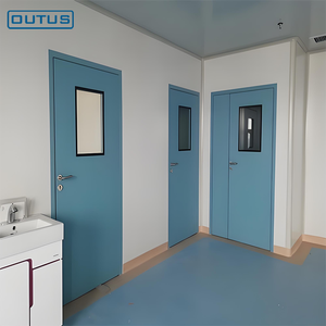 <span class=keywords><strong>Puerta</strong></span> Cortafuego de Acero Antibacteriana Insonorizada de Tamaño Personalizado OUTUS para Quirófano de Hospital con Certificado CE - Product Image 1