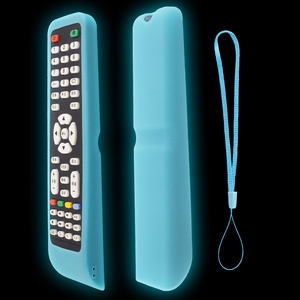 Bán Hot AOC Thương Hiệu TV Phụ Kiện Glow-in-The-Dark Màu Xanh Không Dây Bàn Phím Trường Hợp Non-Slip Mini Điều Khiển Từ Xa Không Thấm Nước Chức Năng - Product Image 4