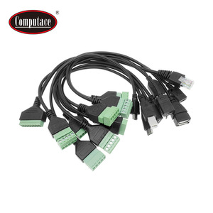 สายอะแดปเตอร์แปลงหัวต่อ Mini USB B ตัวเมีย เป็นบล็อกขั้วต่อแบบสกรู 5 ขา สำหรับเชื่อมต่อข้อมูลคอมพิวเตอร์ สายไฟส่งสัญญาณ สายไฟสำหรับงานโปรเจกต์ - Product Image 4