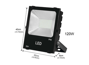 Projecteur COB <span class=keywords><strong>industriel</strong></span> 120W étanche IP66, haute efficacité, léger, prix abordable pour entrepôt, usine, stade - Product Image 4