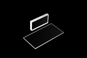 Ventanas UV MgF2 de fluoruro de magnesio rectangulares ópticas personalizadas para detectores de termopila y módulos de sensor - Product Image 6