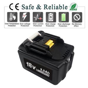 Nueva Batería Líquida Bl1890 de <span class=keywords><strong>18v</strong></span> <span class=keywords><strong>9ah</strong></span> para Amoladoras Angulares y Taladros Eléctricos MAKT con Certificación CE - Product Image 4