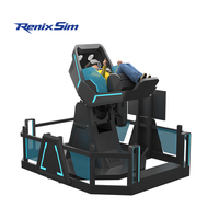 Renixsim, Otra Atracción de Realidad Virtual 9D para Parque de Atracciones, 720 °   Máquina de Emociones Extremas con Rotación, Simulador de Movimiento de Alta Inmersión de 720 Grados