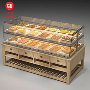 Modern Bakery Display Counter Luxury Sweet Display Showcase Cake Refrigeration Display <b>Cabinet</b> - Product Image 5