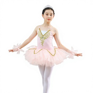 Gonna da Balletto per Bambine, <span class=keywords><strong>Tutù</strong></span> Professionale per <span class=keywords><strong>Danza</strong></span>, Abito da Spettacolo per Bambine Piccole, Vestito da Principessa in Tulle - Product Image 1