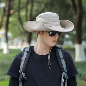 Sombrero de Pescador Fugen de Ala Ancha, Protección Solar, Transpirable, Talla Única, Color Caqui, para Actividades al Aire Libre en Verano - Product Image 2