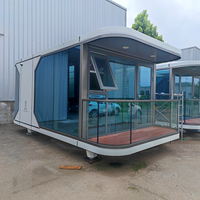 2023 Nouvelles maisons Airbnb Casa Pequea Tinyhouse Maison préfabriquée 3 chambres et salon Volferda Capsul House