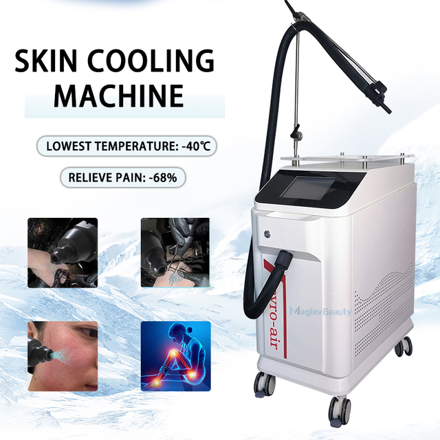 Powerful Electric Cold air Fan Lightweight Design Commercial Cooling for Skin Care Treatment Ultra-quiet Durable Corded Device