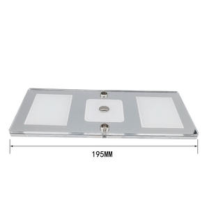 <span class=keywords><strong>Plafonnier</strong></span> <span class=keywords><strong>LED</strong></span> <span class=keywords><strong>12V</strong></span> 24V <span class=keywords><strong>Interrupteur</strong></span> tactile Dimmable Campervan RV Encastré <span class=keywords><strong>avec</strong></span> lentille en cristal acrylique de luxe - Product Image 1