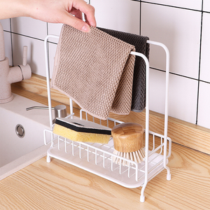 בודד מגבת מדפי 3 Tier שמיכת מתלה withIndoor חיצוני שמיכת רצפת סולם בעל לאמבטיה חדרי שינה ארגונית - Product Image 3
