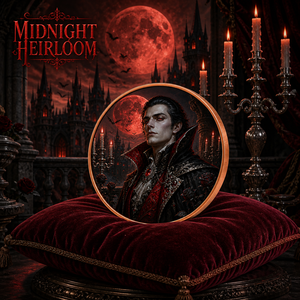 Pièce Commémorative <span class=keywords><strong>Vampire</strong></span> Héritage de Minuit - Pièce de Cuivre de Collection 40mm - Pièce d'Art Gothique Dracula pour Cadeau et Décoration - Product Image 1