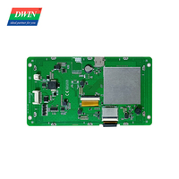 Layar LCD TFT IPS HMI 7 Inci Resolusi 1024*600 Piksel 16,7 Juta Warna Modul LCD Panel Sentuh Layar Sentuh ESP32