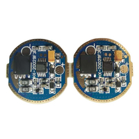 OEM 20mm 10A/40W 4 vitesses LED Torche Pilote Circuit imprimé PCB Fabrication PCB Assemblage PCBA Personnalisé