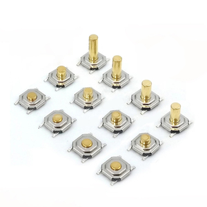 4 Pin SMT 4*4Mm <span class=keywords><strong>Tact</strong></span> Chuyển 5.2*5.2 Cho Điều Khiển Từ Xa Và TV KEJIAN TVCM16 4X4Mm Tactile Chuyển SMD 5.2X5.2 <span class=keywords><strong>Push</strong></span> <span class=keywords><strong>Button</strong></span> Chuyển - Product Image 1
