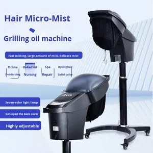 Máquina de Vapor para <span class=keywords><strong>Tratamiento</strong></span> Capilar en Salón de Belleza, Vaporizador de Cuidado Nutricional, Gorro Térmico para Teñir el Cabello en Casa - Product Image 4