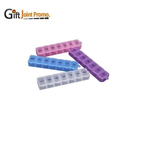 Tùy chỉnh thực hiện nhự<span class=keywords><strong>a</strong></span> có thể tháo rời pillbox khuyến mại 14 ngày <span class=keywords><strong>Pill</strong></span> hộp - Product Image 2