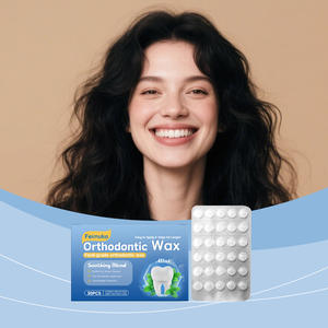 Cera Ortodontica per Apparecchi Dentali, Prodotti Portatili per l'Igiene Orale, Prodotto Multiuso per l'Igiene Orale, Cera Dentale Stabile per la Cura Dentale con Confezione Ricaricabile - Product Image 2