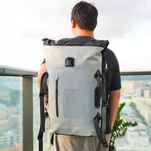 2023 новый открытый IPX8 водонепроницаемый рюкзак 32L размеры с закрытием рулона, передний карман