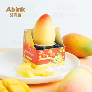 Abink Halal Certifié Happy Mangue Pêche Fraise Crème Glacée Arabe Viral Aromatisé Emballé dans un Sac - Product Image 4