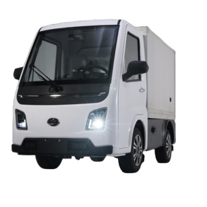 รถบรรทุกขนส่งขนาดเล็กไฟฟ้า LHD/RHD สำหรับการจัดส่งระยะสั้น ระยะทาง 300 กม. ขับเคลื่อน 4x2 ระบบยูโร 6 พวงมาลัยซ้าย - Product Image 2