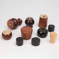Pièces de meubles solides sur mesure pieds en bois pieds de canapé pieds de lit en bois pieds de canapé pieds en bois de remplacement pieds de canapé pieds d'accessoires de meubles