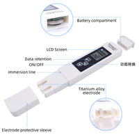 Nouveau produit Testeur de TDS de l'eau original Stylo Testeur de l'eau Outil de mesure numérique Testeur de pureté de l'eau Testeur de qualité de l'eau