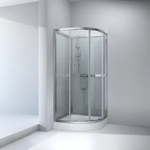 Высококачественное закаленное паровое стекло для ванной комнаты, хорошее уплотнение, душевая комната, угловой душевой шкаф