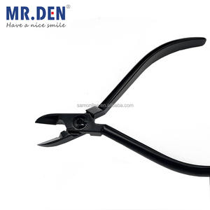 คีมตัดลวดจัดฟันแบบมินิ รุ่นดีไซน์พิเศษ ยี่ห้อ <span class=keywords><strong>Mr</strong></span>.Den คุณภาพสูง พร้อมห่วงดัดและขึ้นรูป  สีดำ - Product Image 3